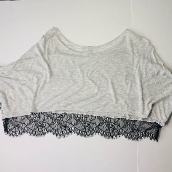 Calvin Klein oversized crop Lace Tee, S - Picture 4 of 5